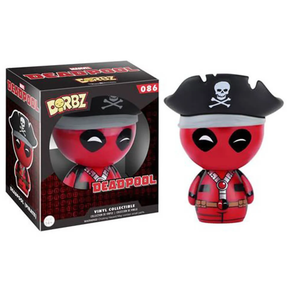 Marvel Deadpool Pirate Deadpool Dorbz Afbeelding 1
