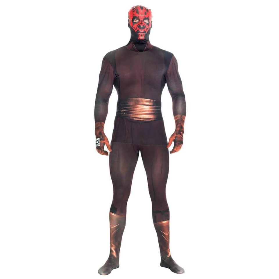 Morphsuit Deluxe Star Wars Darth Maul - Volwassene - M Afbeelding 1
