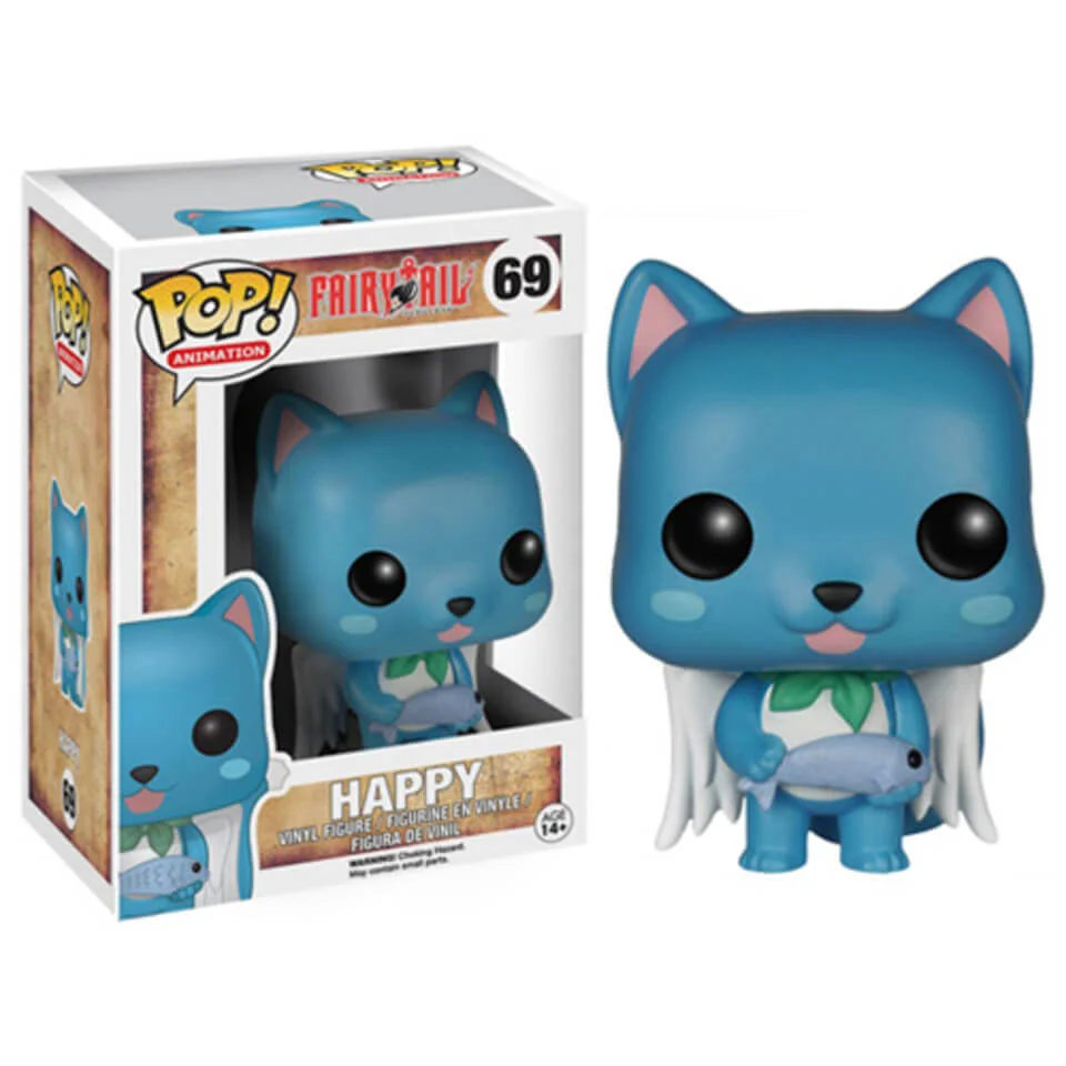 Fairy Tail Happy Pop! Vinyl Figure Afbeelding 1