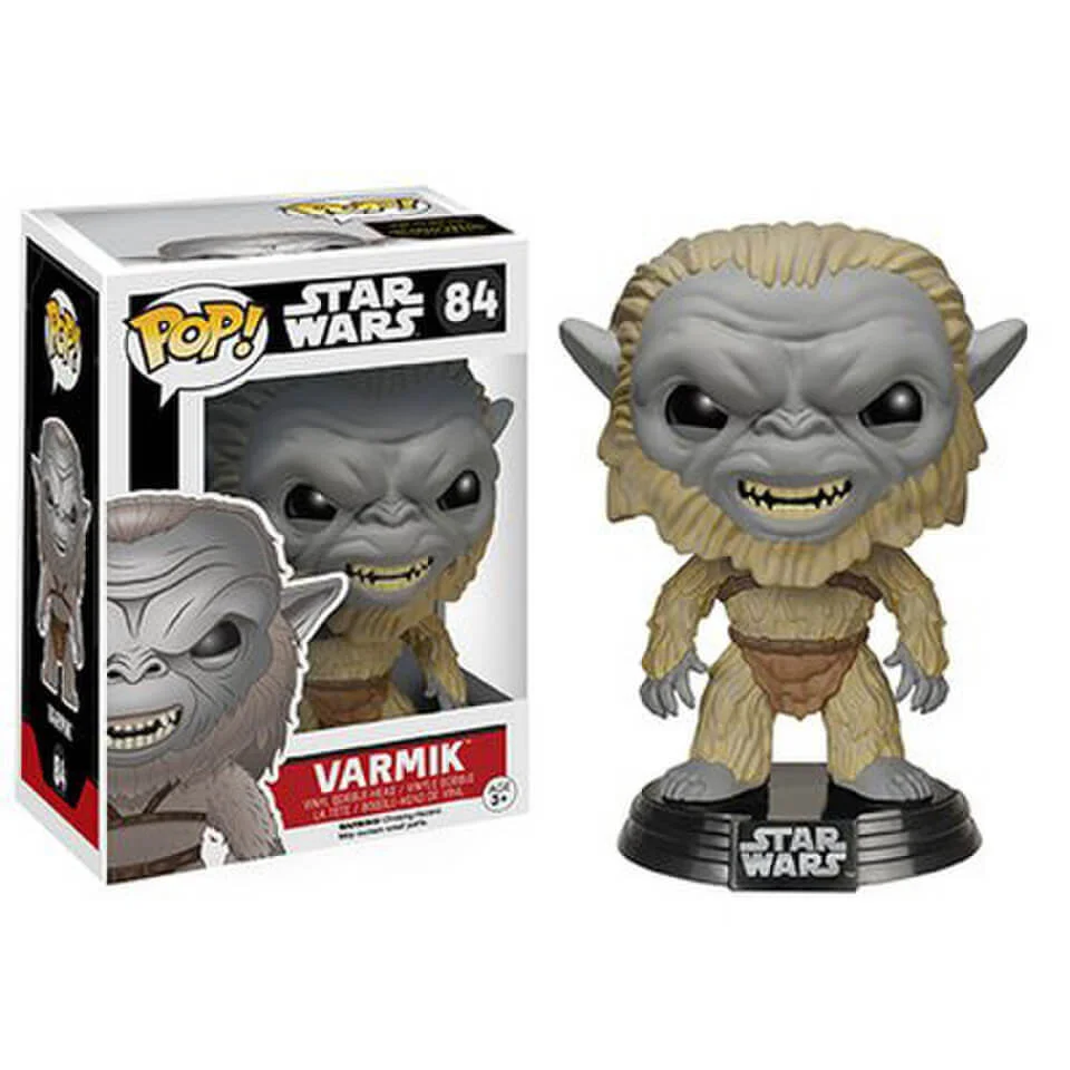 Star Wars The Force Awakens Varmik Funko Pop! Bobblehead Figuur Afbeelding 1