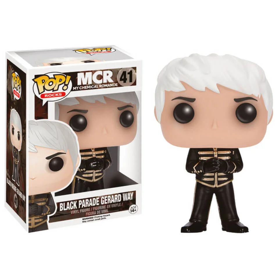 My Chemical Romance Black Parade Gerard Way Funko Pop! Figuur Afbeelding 1