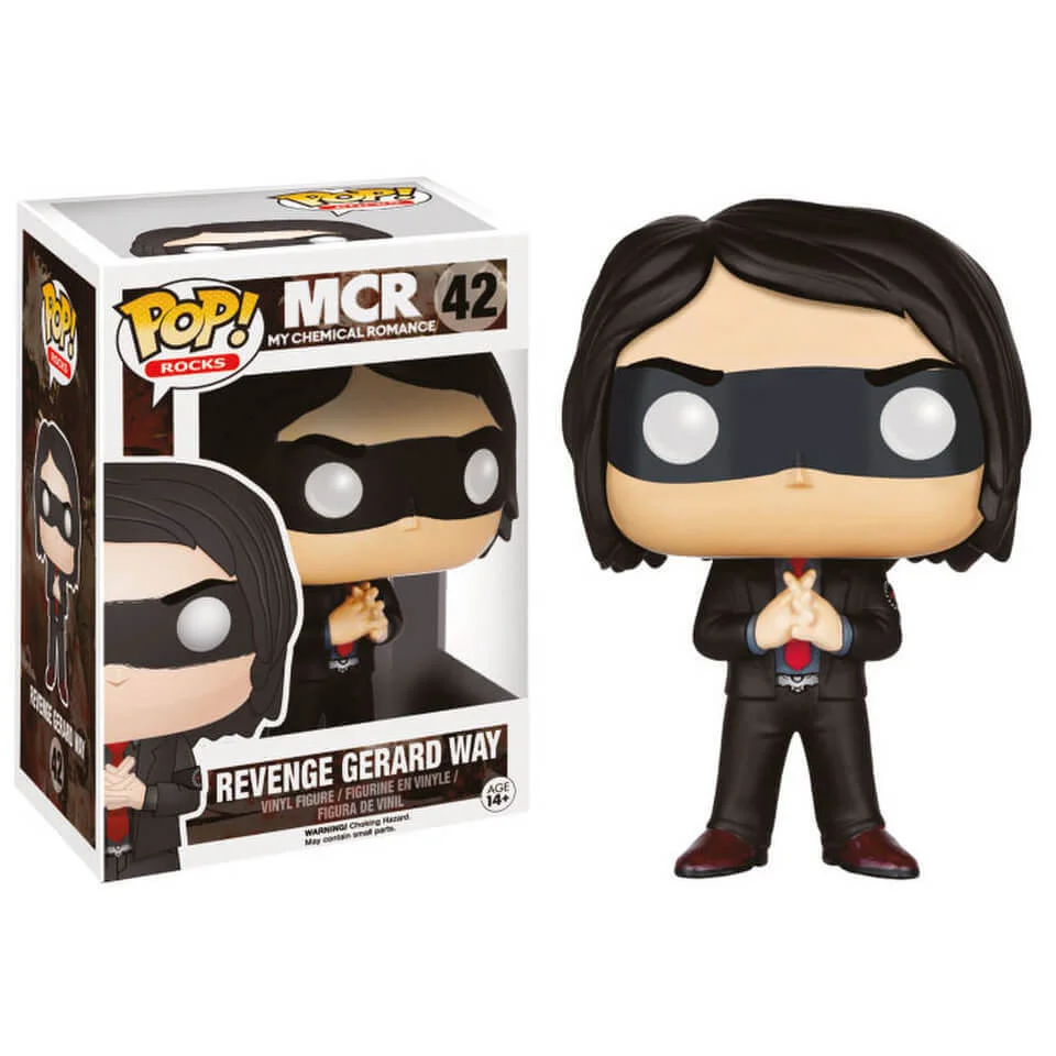 My Chemical Romance Black Revenge Gerard Way Funko Pop! Figuur Afbeelding 1