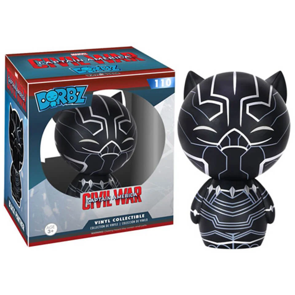 Marvel Captain America Civil War Black Panther Dorbz Afbeelding 1