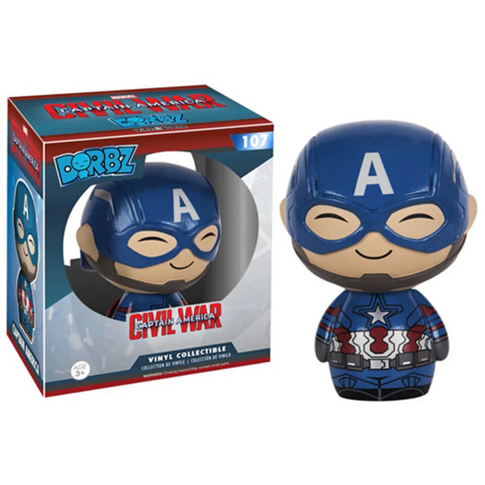 Marvel Captain America Civil War Captain America Dorbz Afbeelding 1
