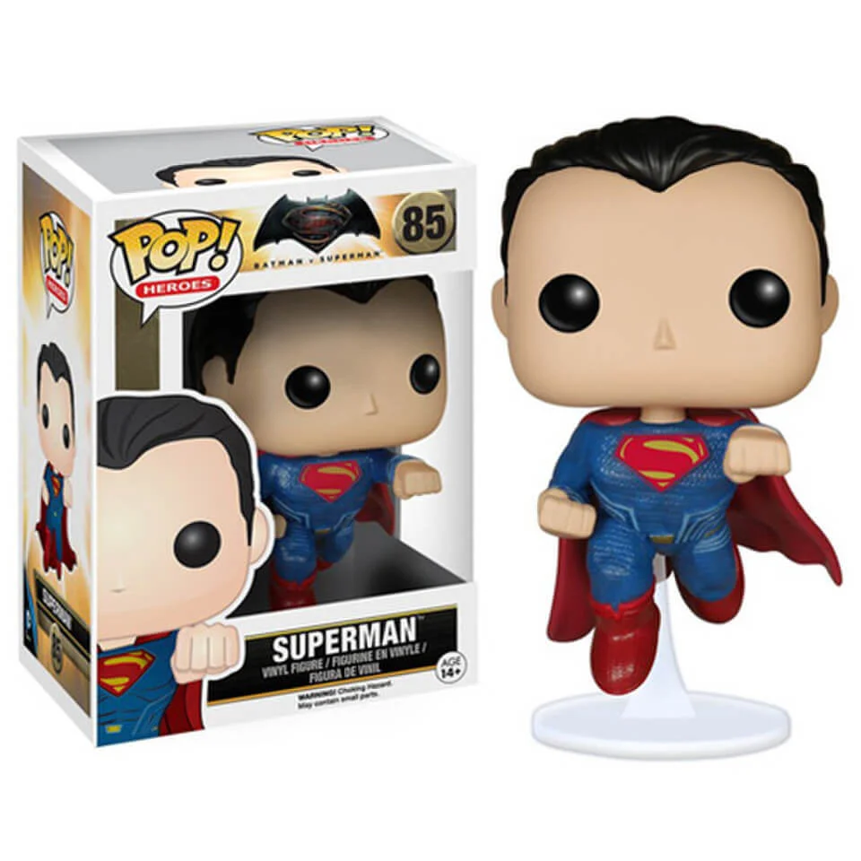 DC Comics Batman v Superman Dawn of Justice Superman Funko Pop! Figuur Afbeelding 1