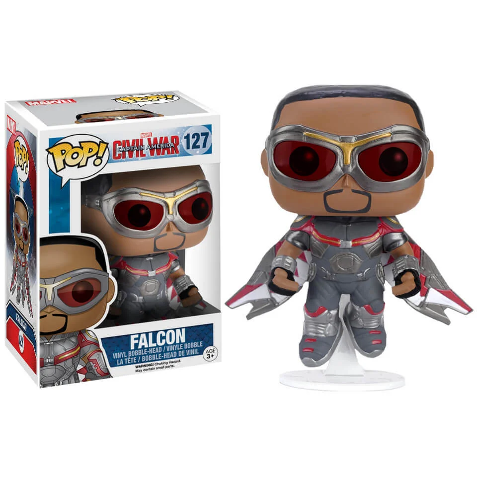 Marvel Captain America Civil War Falcon Funko Pop! Figuur Afbeelding 1