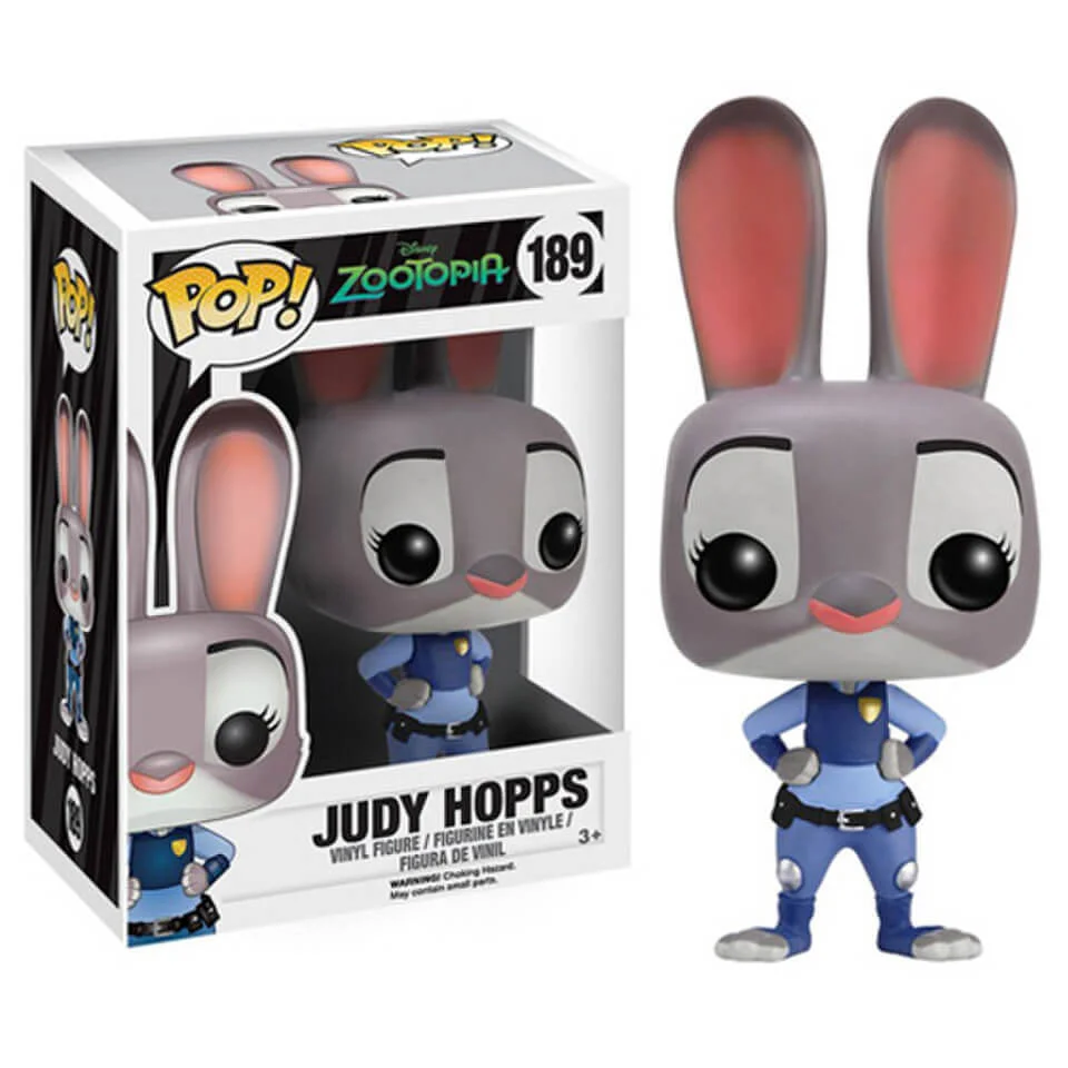 Disney Zootropolis Judy Hopps Funko Pop! Figuur Afbeelding 1