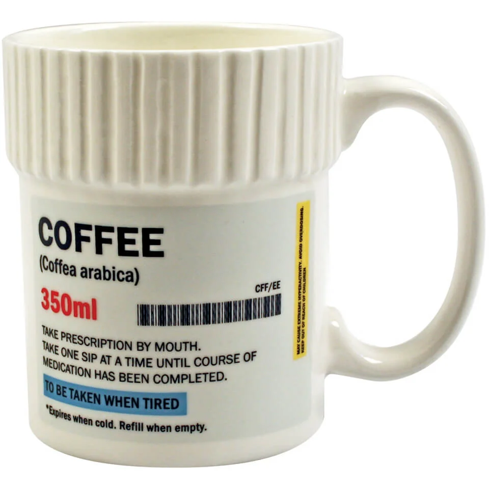 Pillen Potje Mok - Koffie Afbeelding 1
