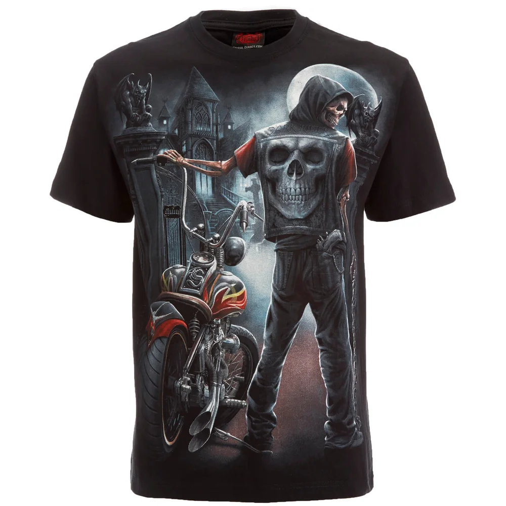 Spiral Men's Night Church T-Shirt - Black - L - Zwart Afbeelding 1