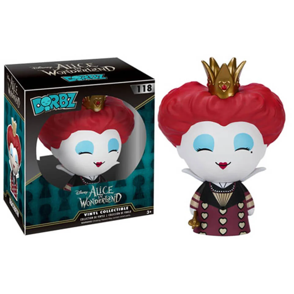 Alice in Wonderland Queen of Hearts Dorbz Figuur Afbeelding 1