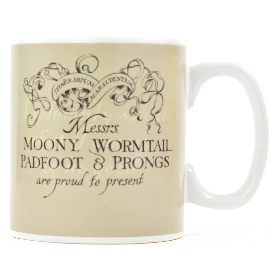 Harry Potter Marauder's Map Van Kleur Veranderende Mok Afbeelding 1