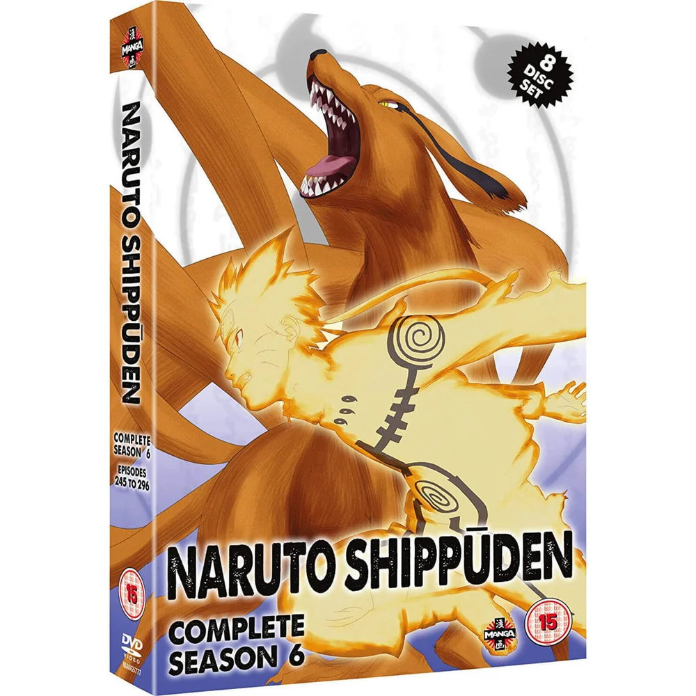 Naruto Shippuden: Complete Serie 6 (Afleveringen 245-296) Afbeelding 1