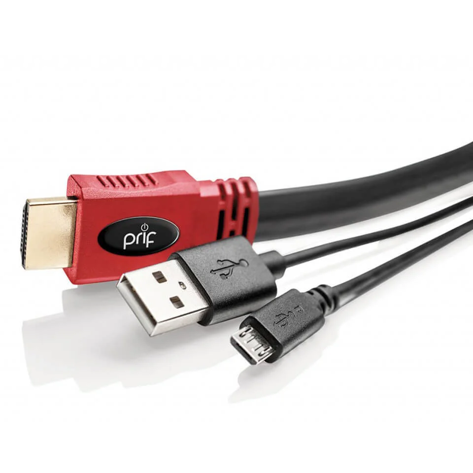 Prif Cable Pack Includes HDMI and Play & Charge Afbeelding 1