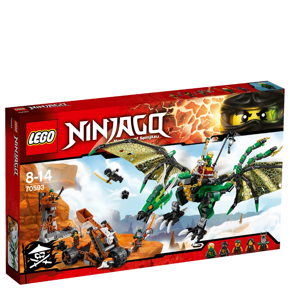 LEGO Ninjago: De groene NRG draak (70593) Afbeelding 1