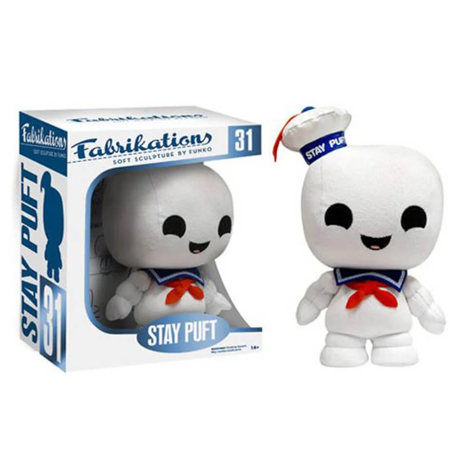 Ghostbusters Stay Puft Marshmallow Man Fabrikations Plush Figuur Afbeelding 1