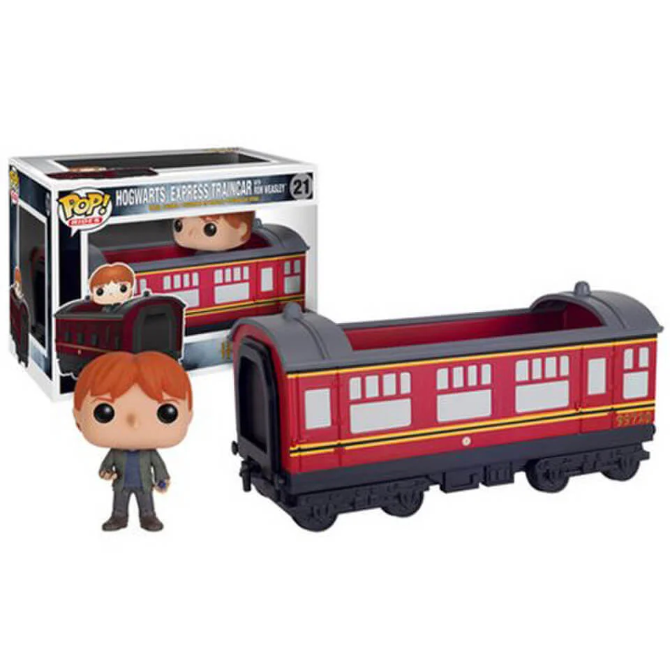 Harry Potter Hogwarts Express Vehicle with Ron Weasley Funko Pop! Figuur Afbeelding 1