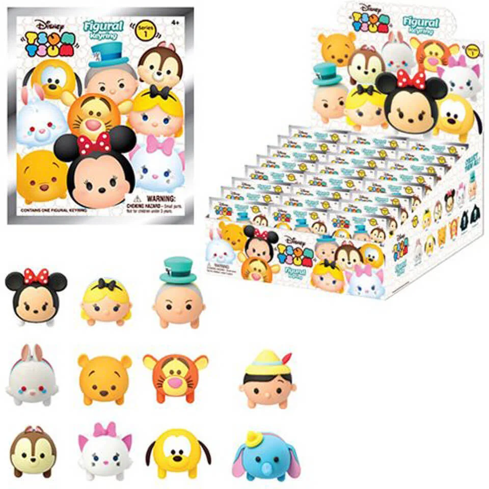 Disney Tsum Tsum Figural Foam Key Chain Afbeelding 1
