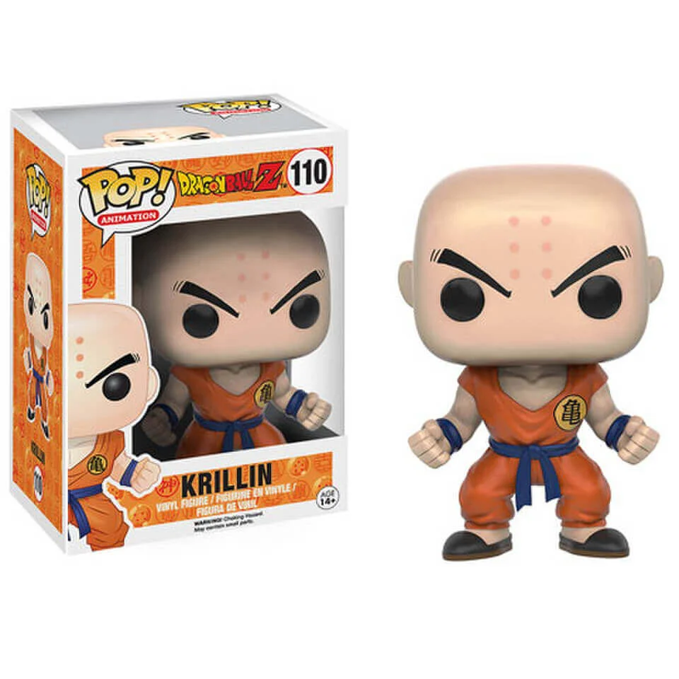 Dragon Ball Z Krillin Funko Pop! Figuur Afbeelding 1