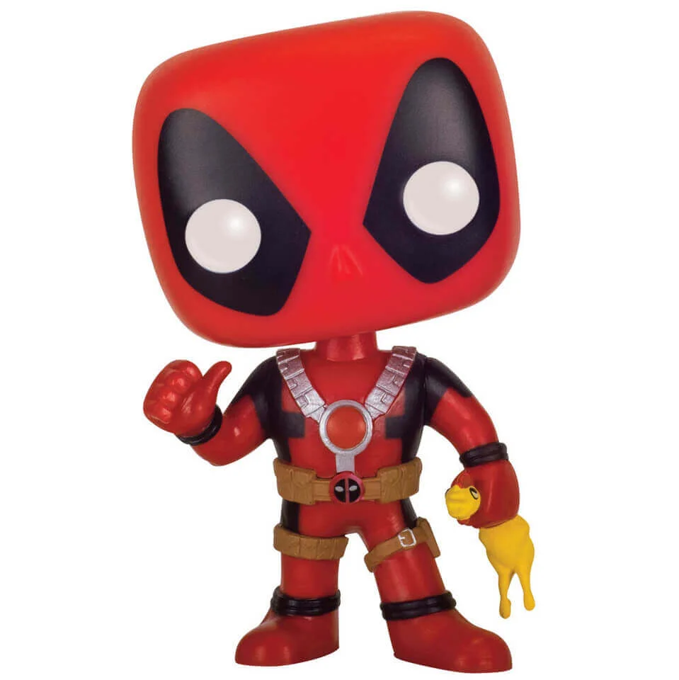 Marvel Deadpool Rubber Chicken Limited Edition Funko Pop! Figuur Afbeelding 1