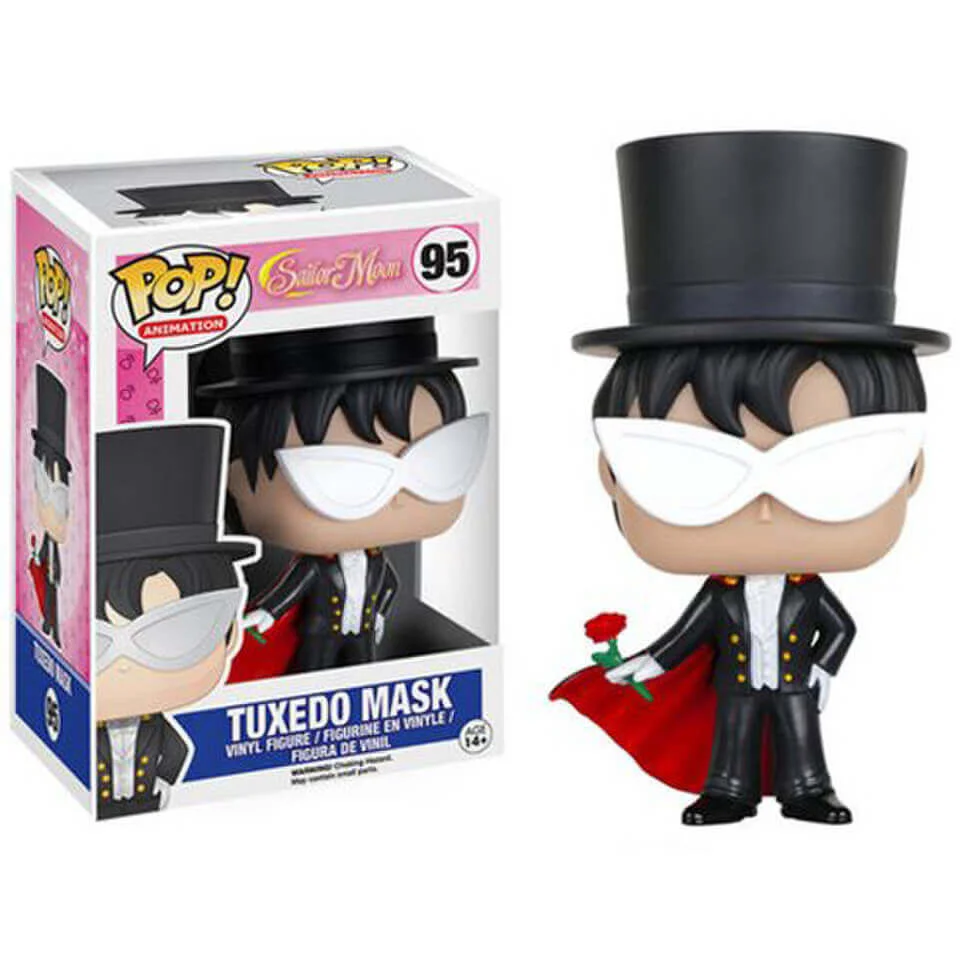 Sailor Moon Tuxedo Mask Funko Pop! Figuur Afbeelding 1