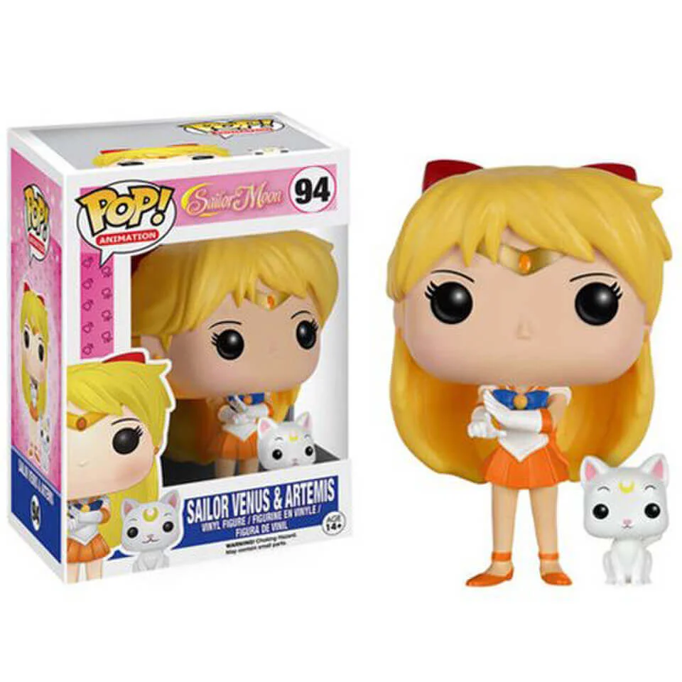 Sailor Moon Sailor Venus & Artemis Funko Pop! Figuur Afbeelding 1