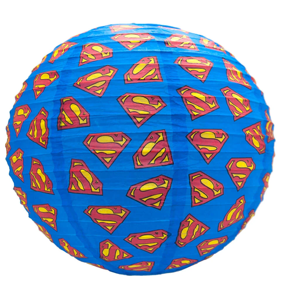 DC Comics Superman papieren lampenkap Afbeelding 1