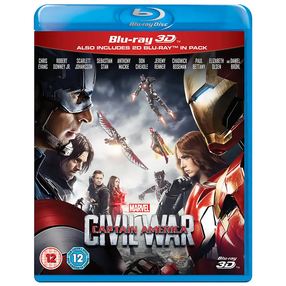 Captain America: Civil War 3D (Inclusief 2D versie) Afbeelding 1