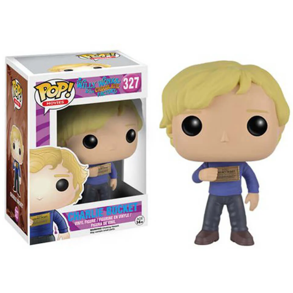 Willy Wonka and the Chocolate Factory Charlie Bucket Funko Pop! Figuur Afbeelding 1