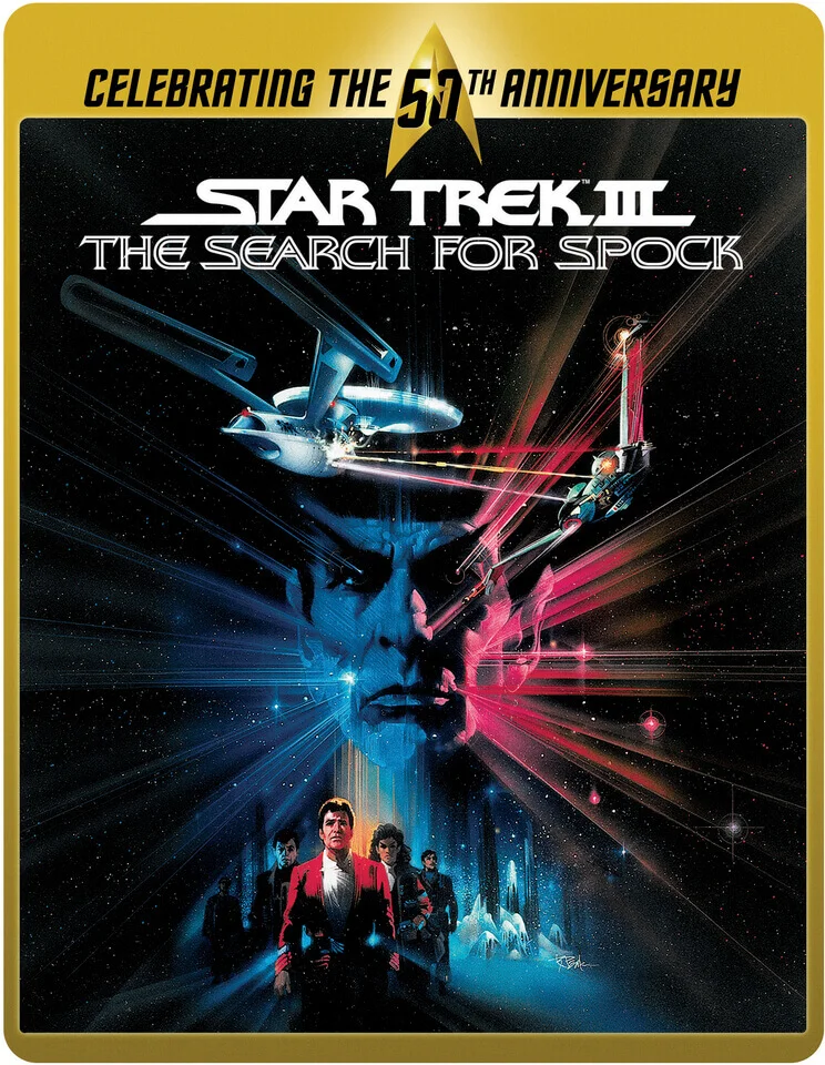 Star Trek 3 - The Search for Spock (Limited Edition 50th Anniversary Steelbook) Afbeelding 1
