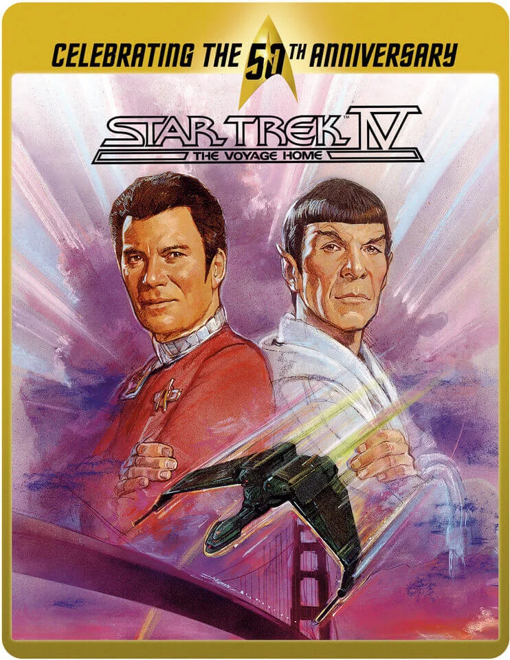 Star Trek 4 - The Voyage Home (Limited Edition 50th Anniversary Steelbook) Afbeelding 1