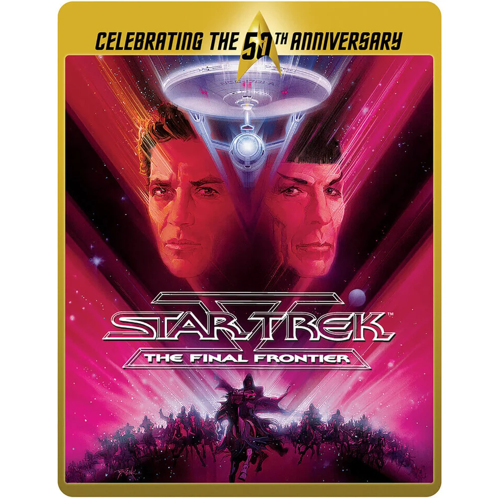 Star Trek 5 - The Final Frontier (Limited Edition 50e Jubileum Steelbook) Afbeelding 1