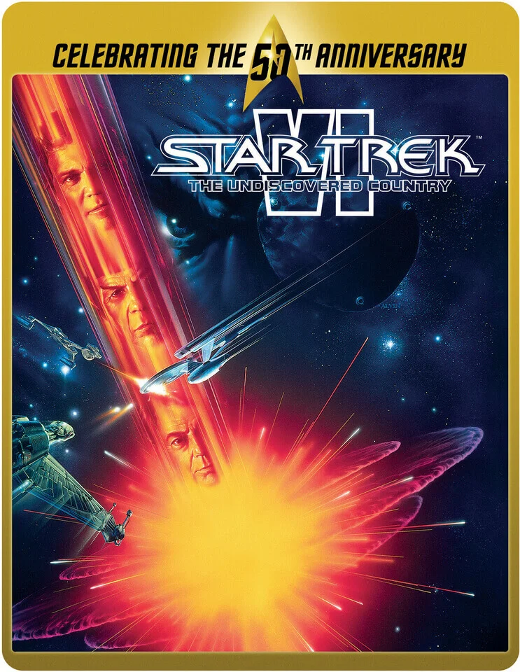 Star Trek 6 - The Undiscovered Country (50th Anniversary Steelbook) Afbeelding 1