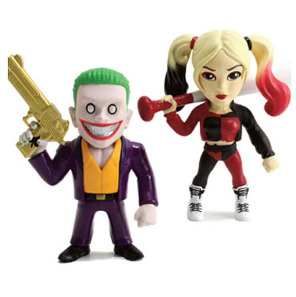 Suicide Squad The Joker & Harley Quinn Metals Diecast Figure (2 Pack) Afbeelding 1