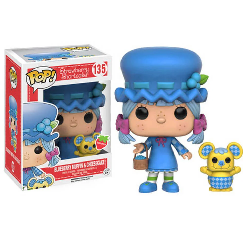 Strawberry Shortcake Blueberry Muffin and Cheesecake Scented Funko Pop! Figuur Afbeelding 1