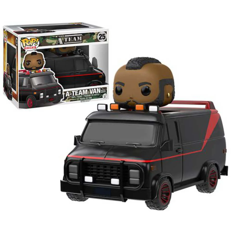 A-Team Van with B.A. Baracus Funko Pop! Vehicle Afbeelding 1