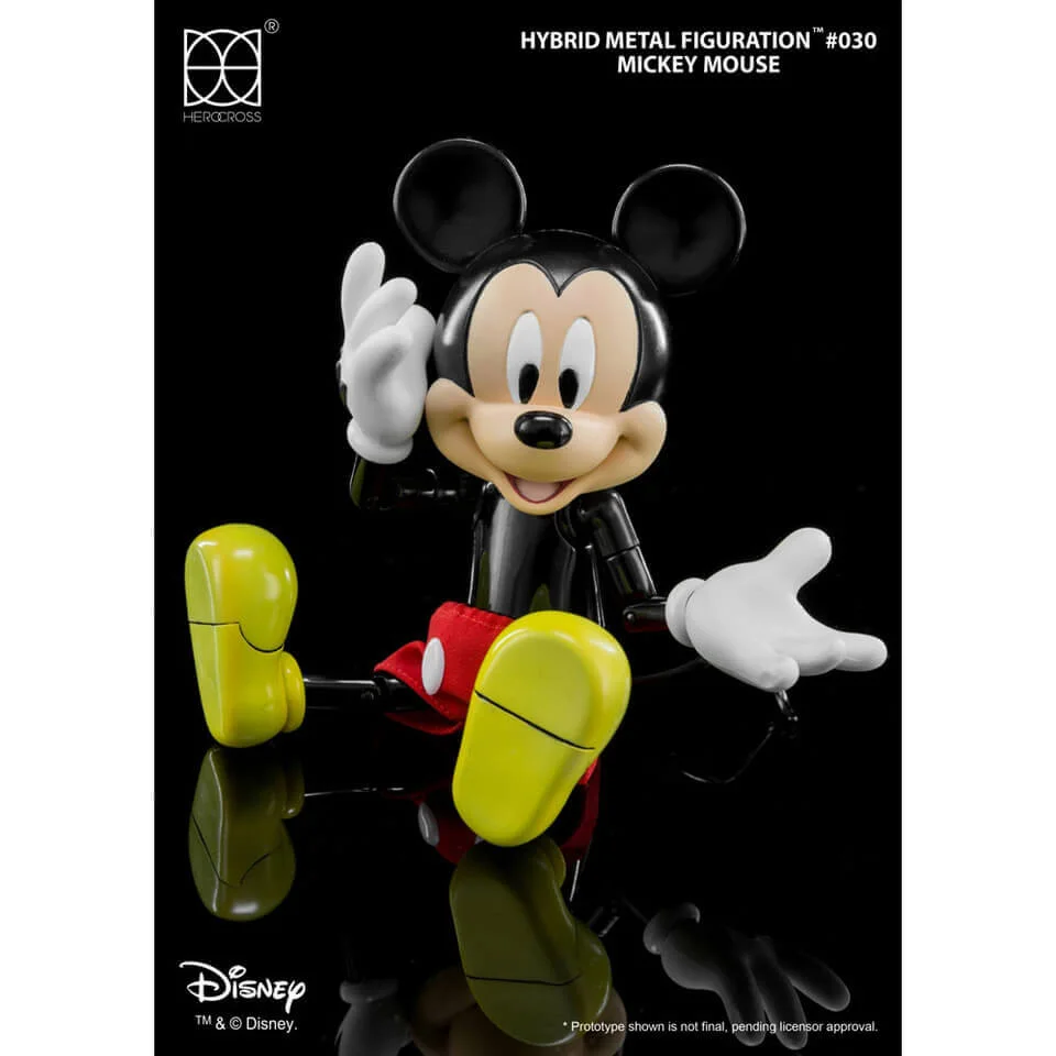 Disney Hybrid Metal Action Figure Mickey Mouse 14cm Afbeelding 1