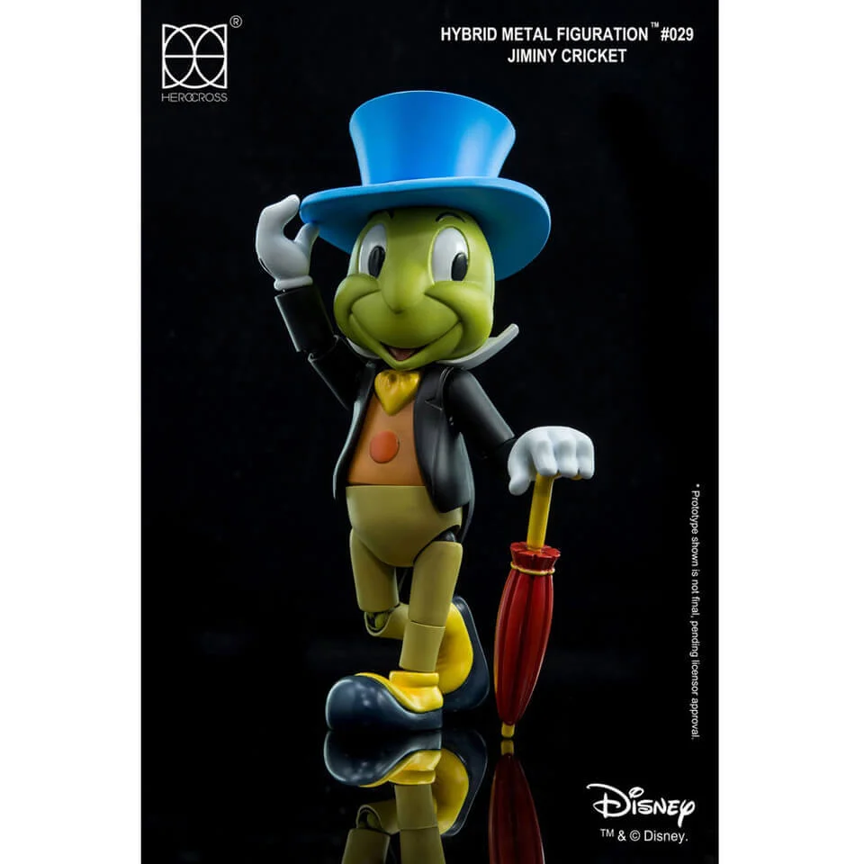 Disney Hybrid Metal Action Figure Jiminy Cricket 14cm Afbeelding 1