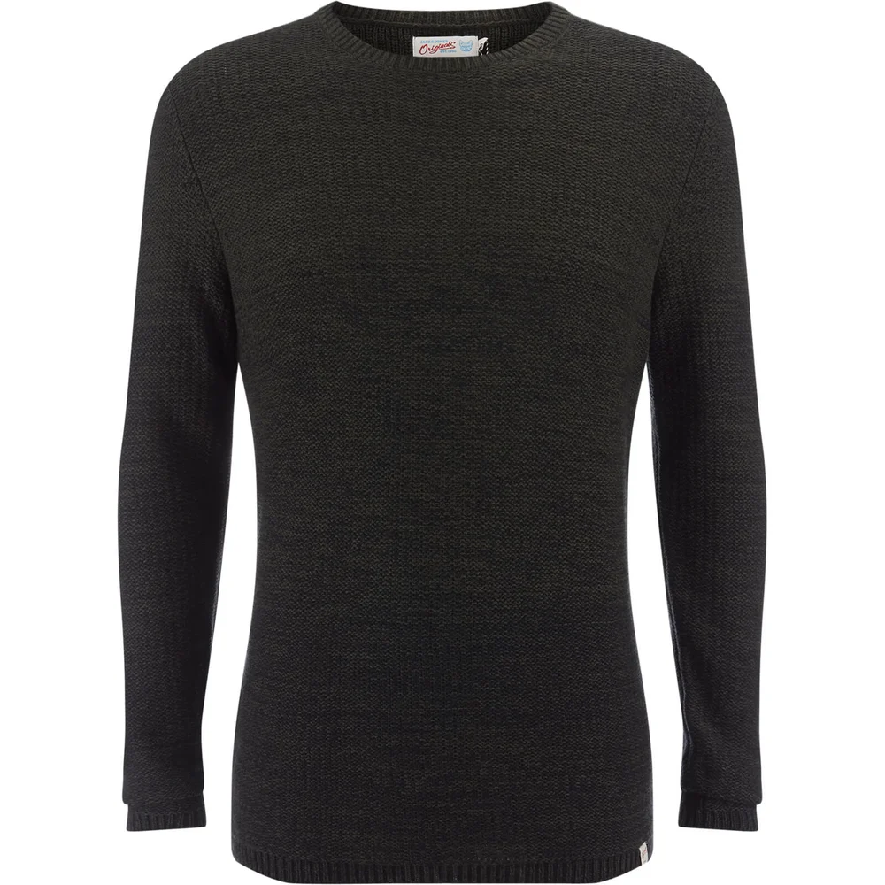 Jack & Jones Men's Originals Swing Jumper - Rosin - S - Groen Afbeelding 1