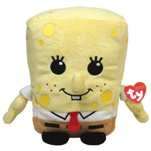 Ty Pluffies SpongeBob SquarePants Beanie Babies Pluffies Afbeelding 1