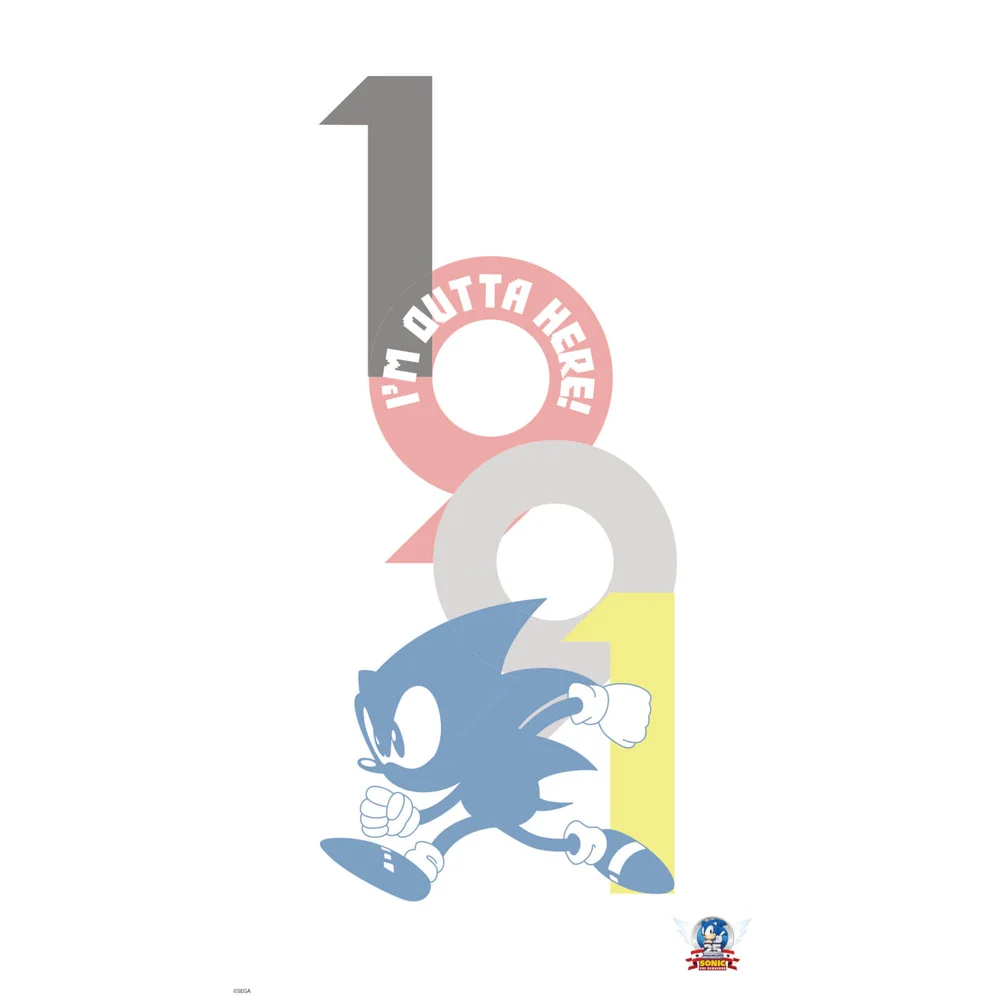 Sonic Olympics Limited Edition Giclee Art Print - Timed Sale Afbeelding 1