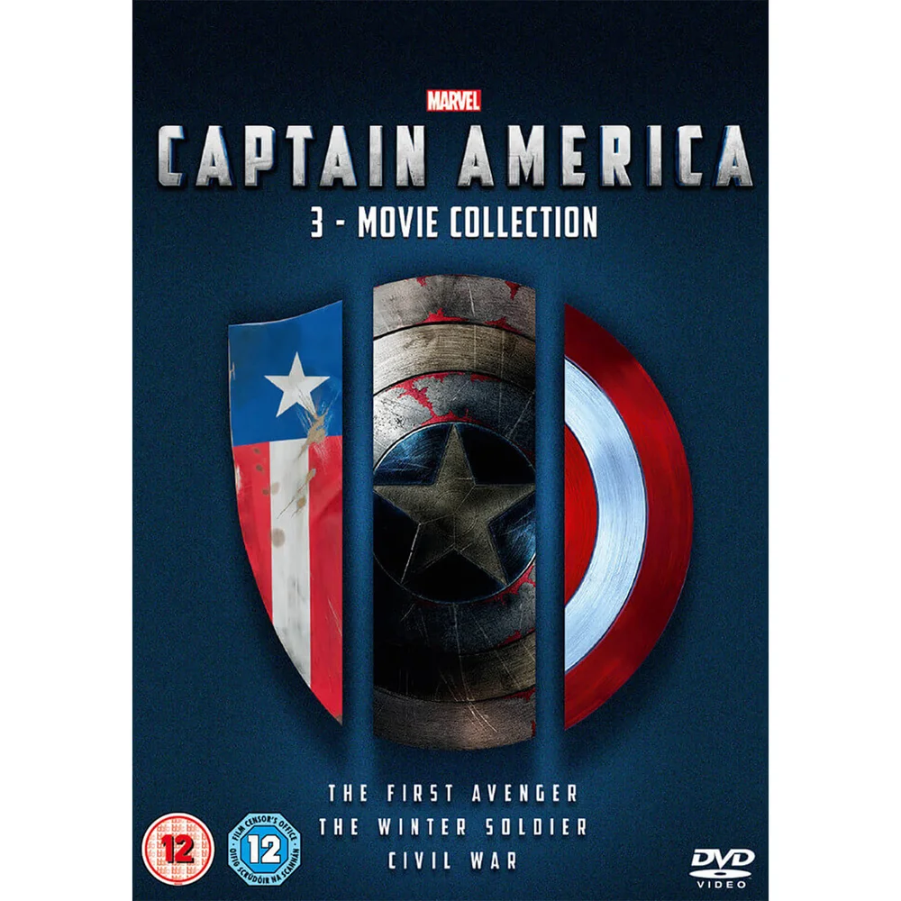 Captain America 1-3 Boxset Afbeelding 1
