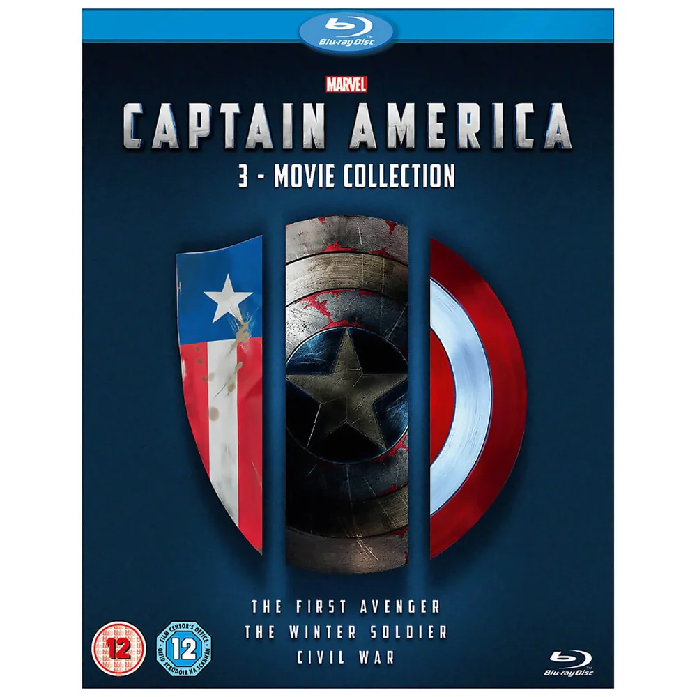 Captain America 1-3 Boxset Afbeelding 1