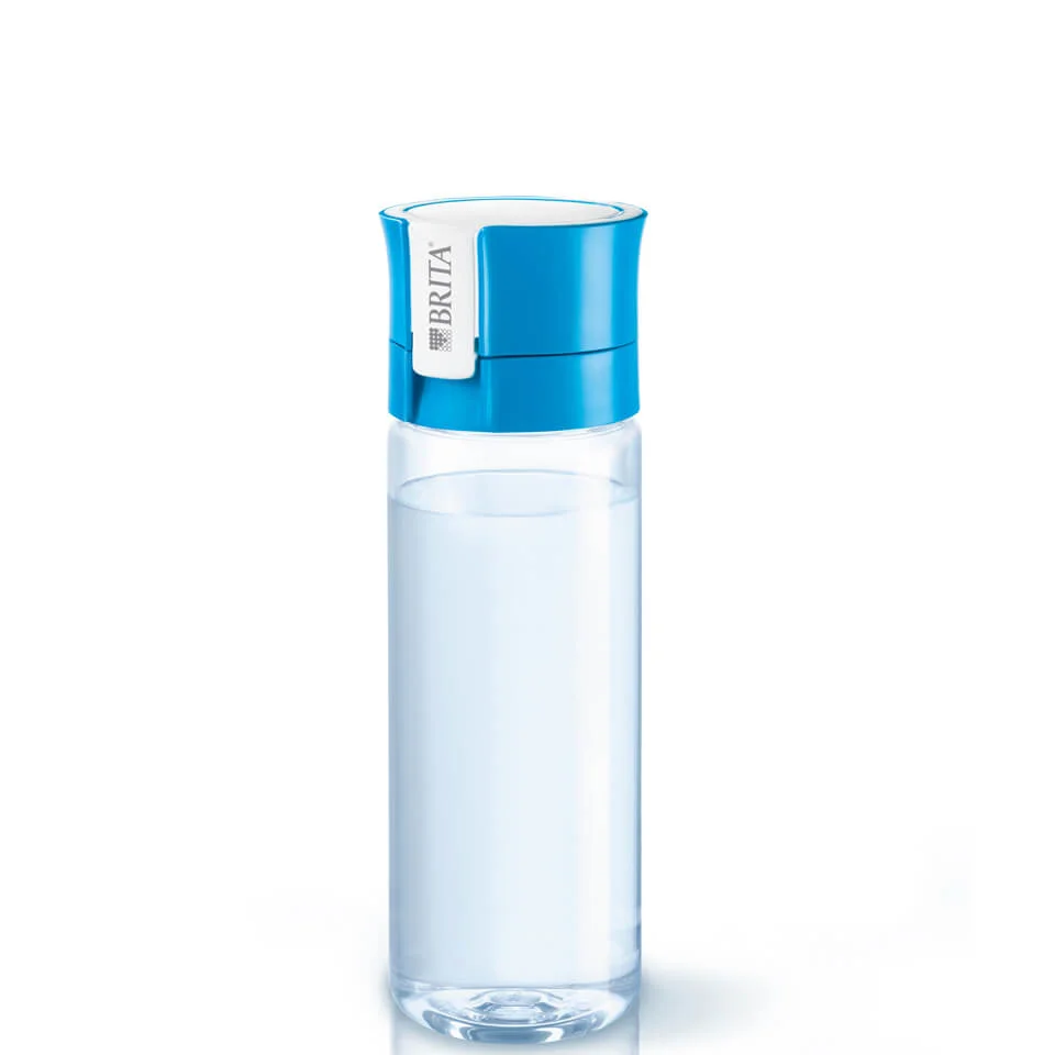BRITA Fill & Go Vital Waterfles – Blauw (0.6L) Afbeelding 1