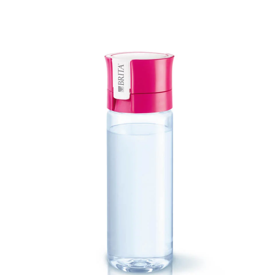 BRITA Fill & Go Vital Waterfles – Roze (0.6L) Afbeelding 1