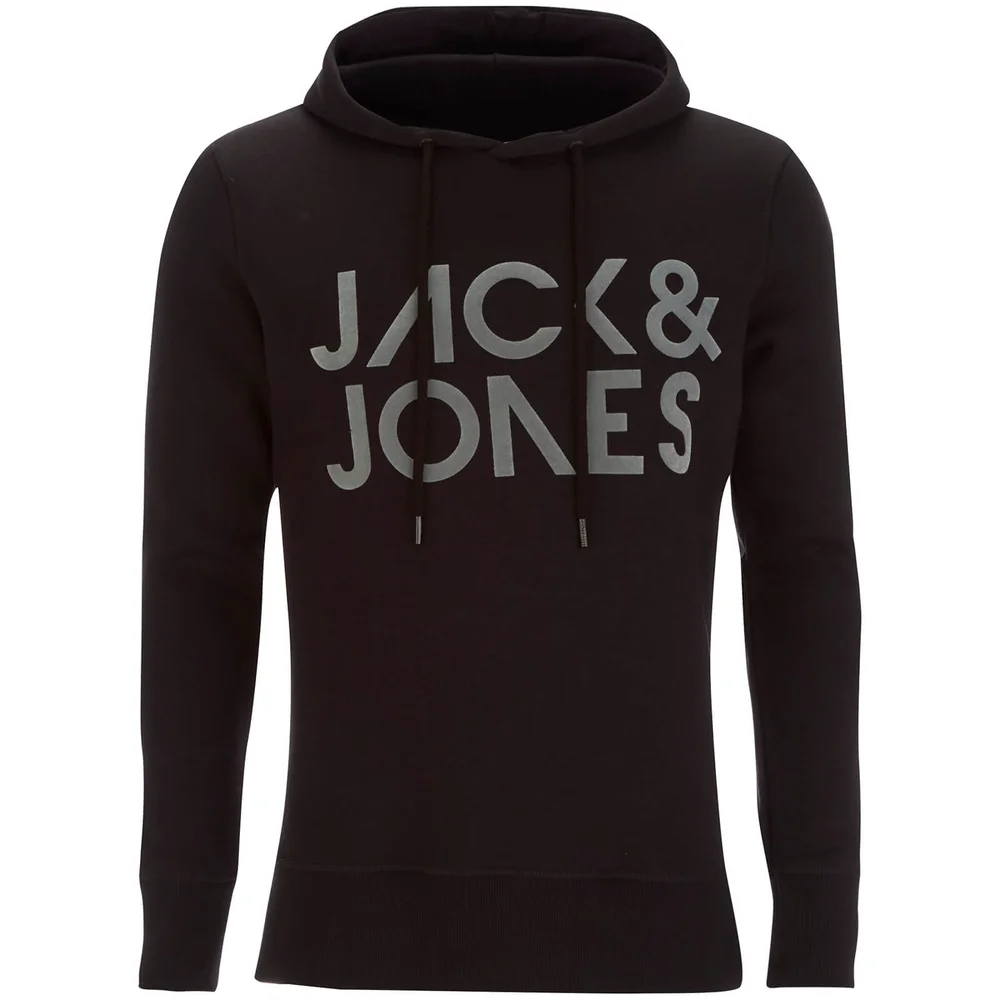 Jack & Jones Core Men's Sharp Hoody - Black - S - Zwart Afbeelding 1