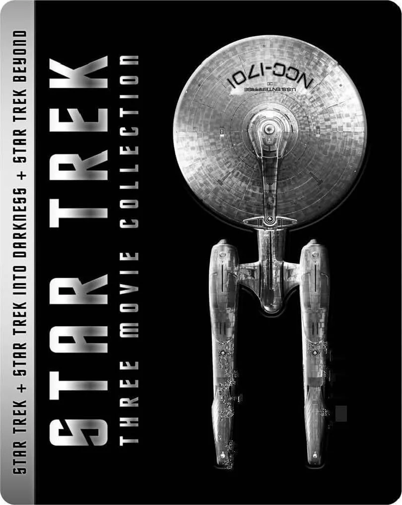 Star Trek (2D)/Star Trek Darkness (2D & 3D)/Star Trek Beyond (2D & 3D) - Zavvi Exclusive Steelbook Afbeelding 1