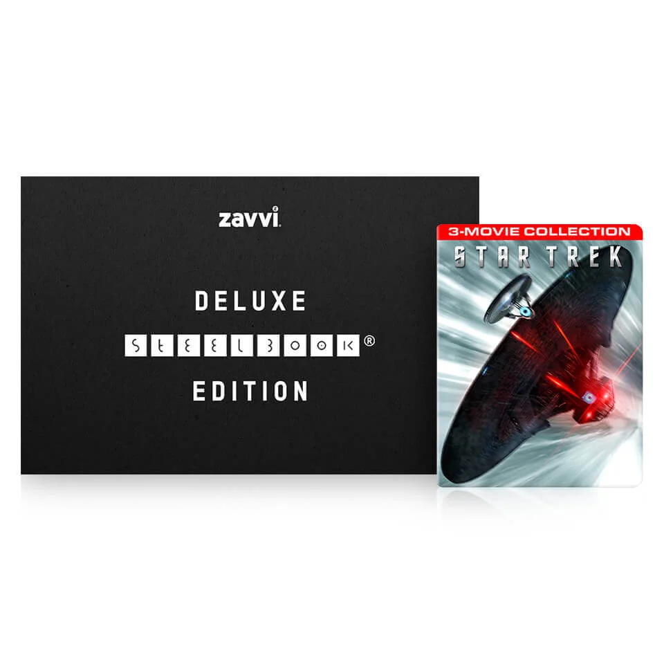 Star Trek 1-3 Deluxe Collector’s Edition - Zavvi Exclusive Steelbook Afbeelding 1