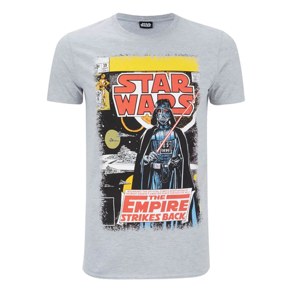 Star Wars Empire Strikes Back Heren T-Shirt - Grijs - S - Grijs Afbeelding 1