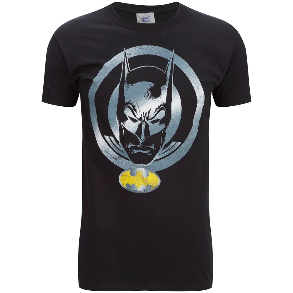 DC Comics Batman Coin Heren T-Shirt - Zwart - S Afbeelding 1