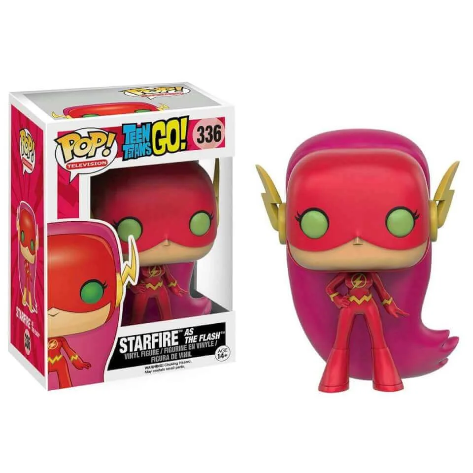 Teen Titans Go! Starfire as The Flash Limited Edition Funko Pop! Figuur Afbeelding 1